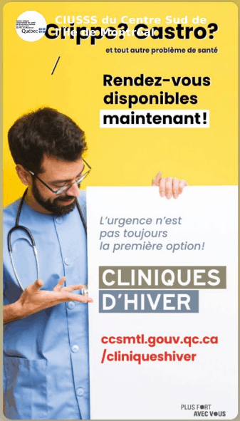 C’est le retour des cliniques d’hiver!