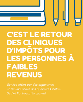Cliniques d’impôts pour les personnes à faibles revenus